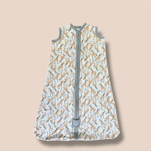 BURT’S BEES Giraffe Beekeeper Wearable Blanket 100% ORGANIC COTTON